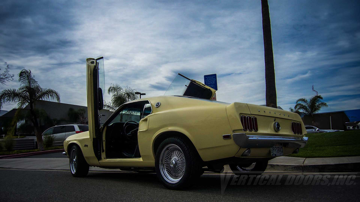Vertical doors kit compatible Ford Mustang 1969-1970 special order kit
