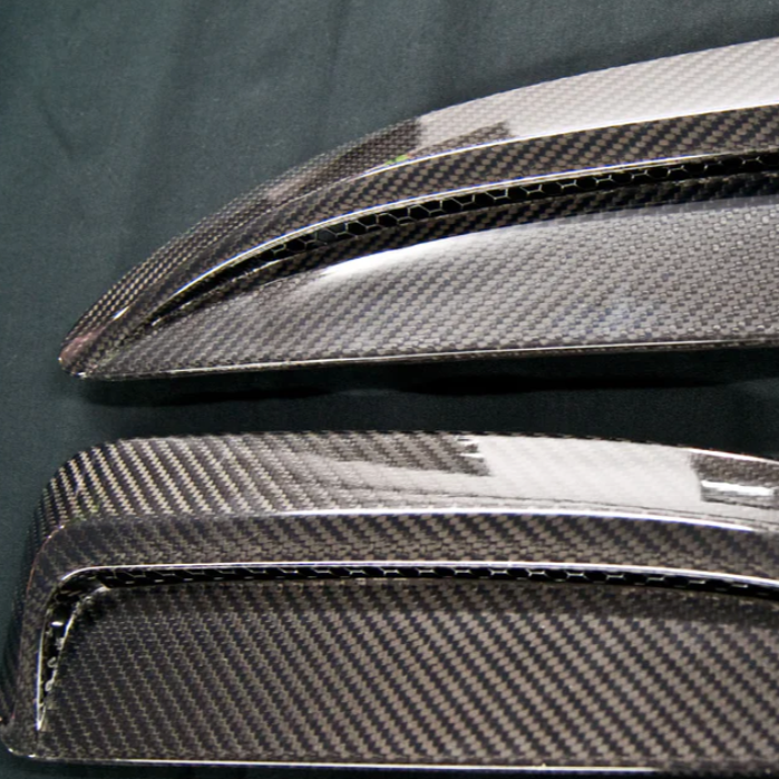 Jaguar F-Type Hood Vents Vents Carbon Fiber | 2014-2016