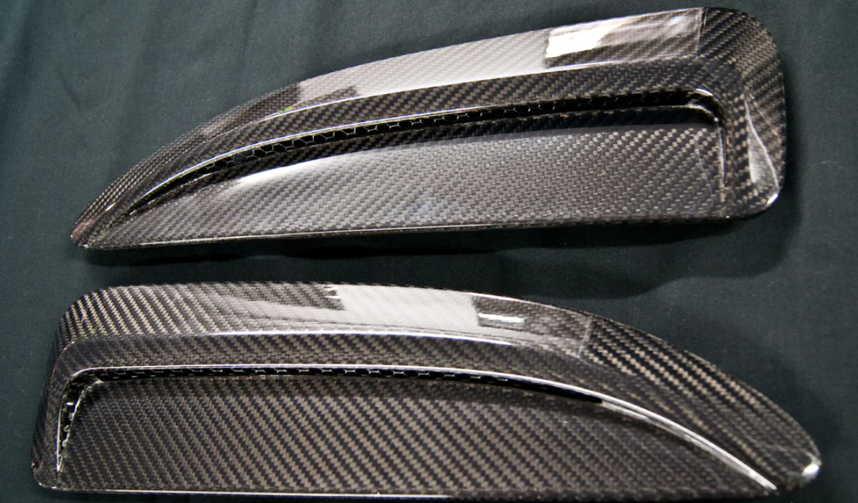 Jaguar F-Type Hood Vents Vents Carbon Fiber | 2014-2016