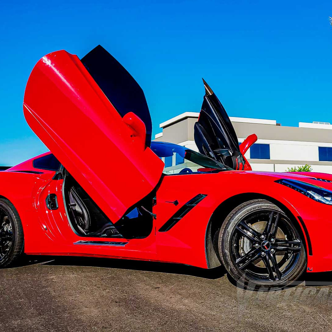 Vertical doors kit compatible Chevrolet Corvette C7 2014-2019 + At your Home Installation