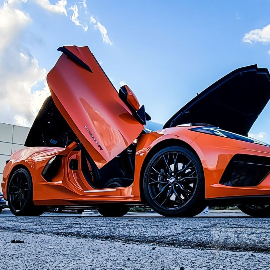 Vertical doors kit compatible Chevrolet Corvette C8 2020-2024 + At your Home Installation