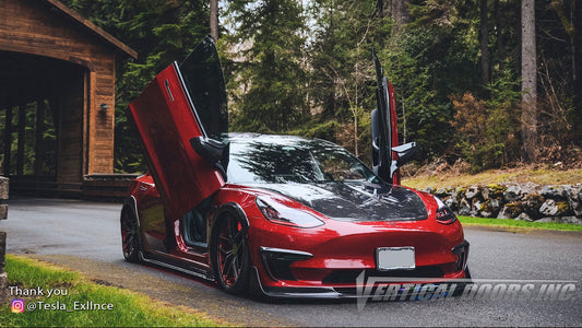 Vertical doors kit compatible Tesla Model 3 2017-2023