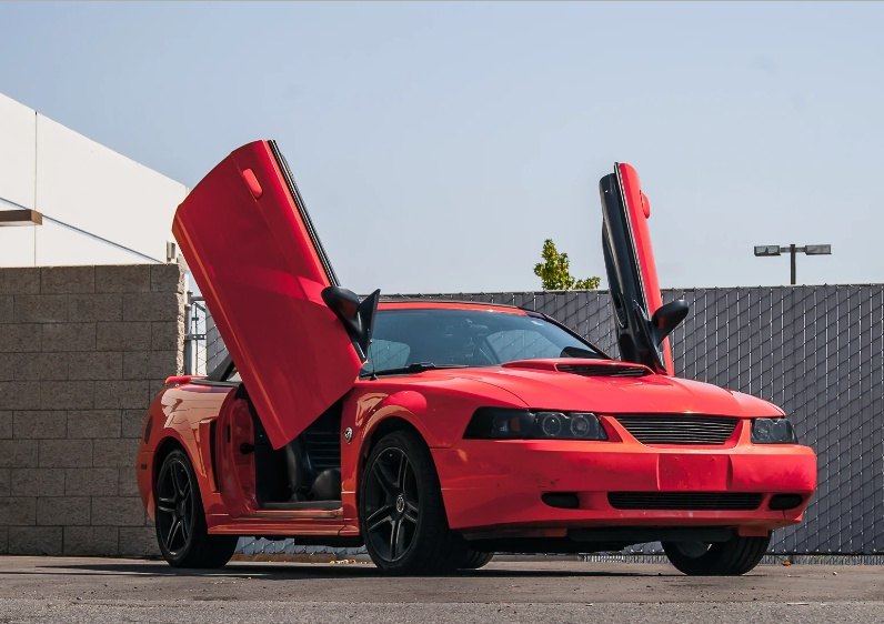 Ford Mustang Lambo Doors By Vertical Doors, Inc
