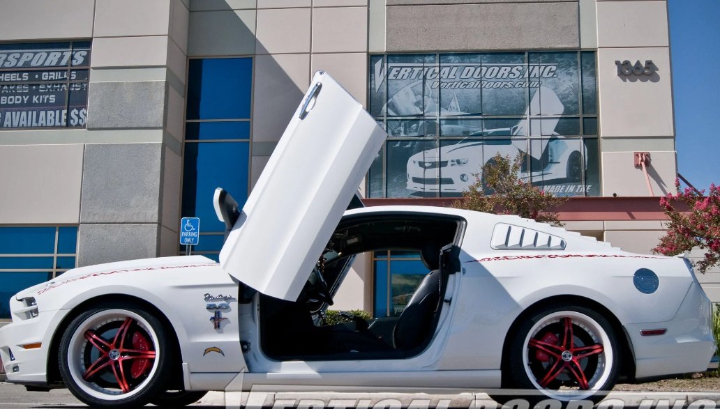 Ford Mustang Lambo Doors By Vertical Doors, Inc