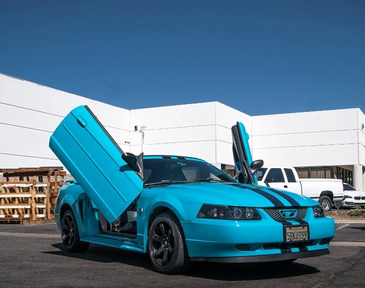 Ford Mustang Lambo Doors By Vertical Doors, Inc