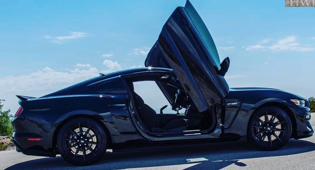 Ford Mustang Lambo Doors By Vertical Doors, Inc