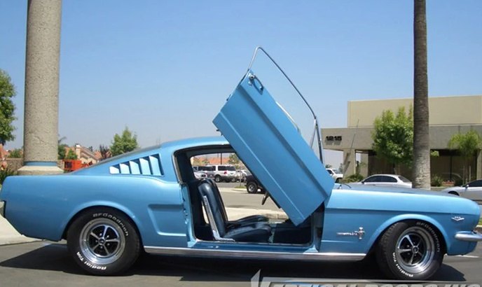 Ford Mustang Lambo Doors By Vertical Doors, Inc