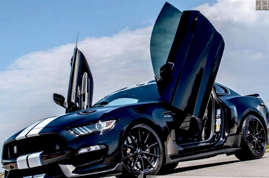 Ford Mustang Lambo Doors By Vertical Doors, Inc