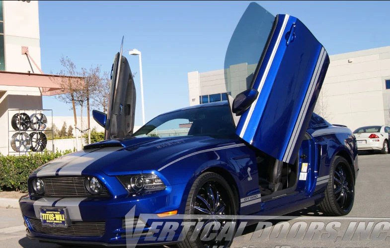 Ford Mustang Lambo Doors By Vertical Doors, Inc