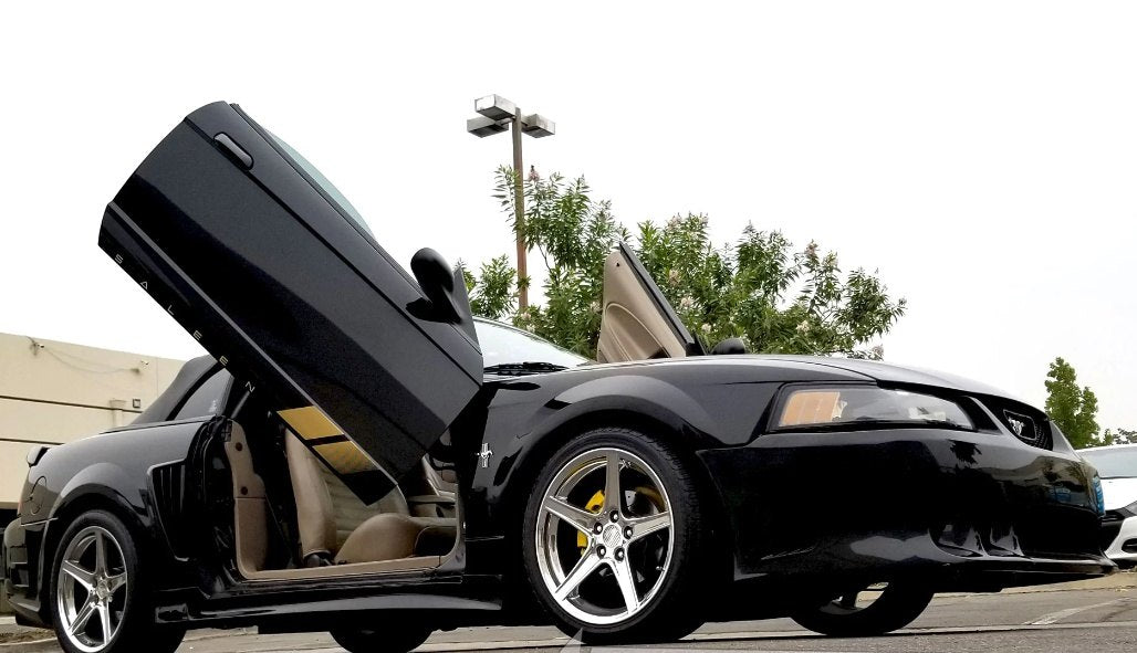 Ford Mustang Lambo Doors By Vertical Doors, Inc