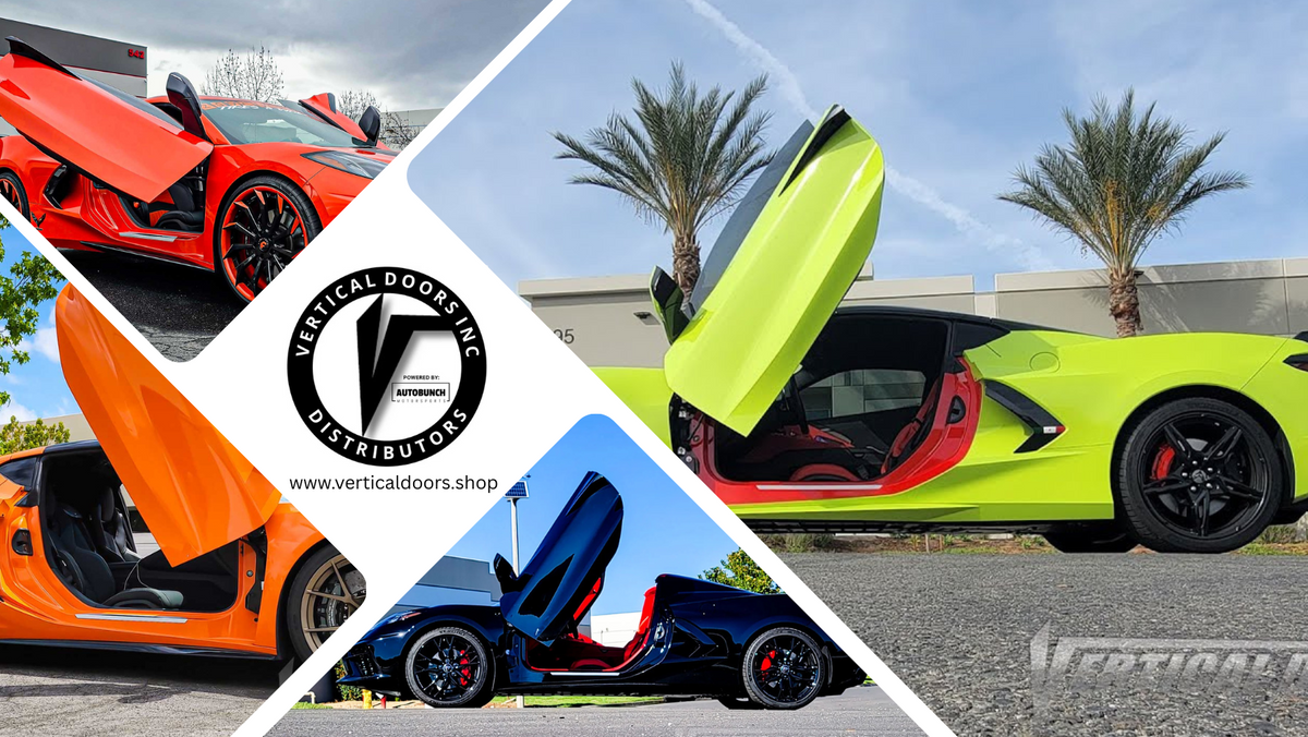 C8 Corvette Lambo Doors by Vertical Doors Inc