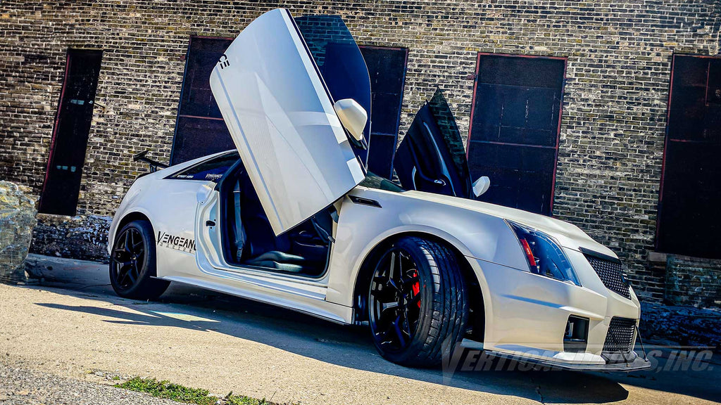 Vertical Doors Inc conversion kit for 2008–2014 Cadillac CTS Coupe - image 2
