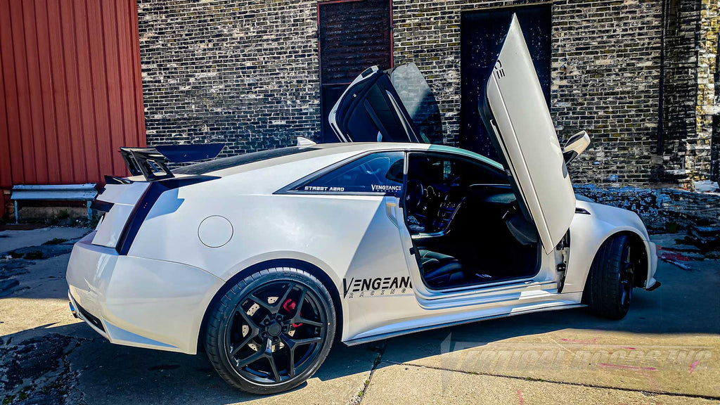 Vertical Doors Inc conversion kit for 2008–2014 Cadillac CTS Coupe - image 4
