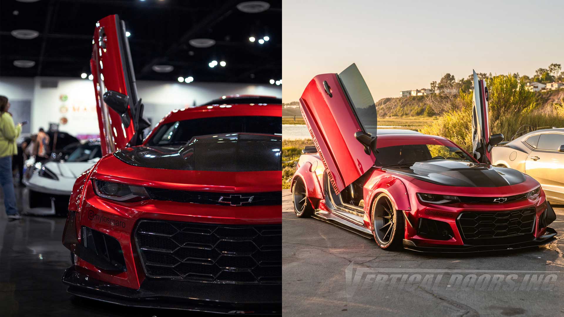 Vertical doors kit compatible Chevrolet Camaro 2016-2024