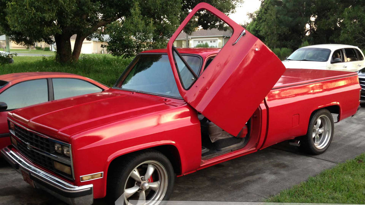 Vertical Doors Inc conversion kit for 1973–1987 Chevrolet Dually - image 1