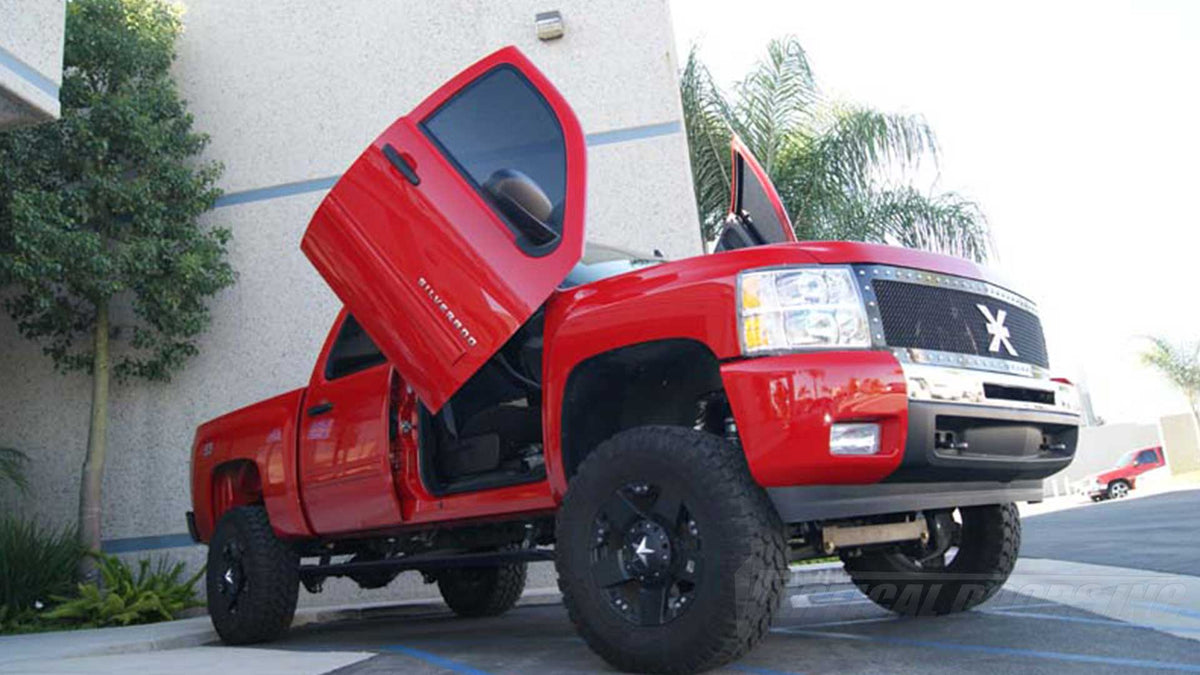 Vertical Doors Inc conversion kit for 2007–2014 Chevrolet Silverado - image 1