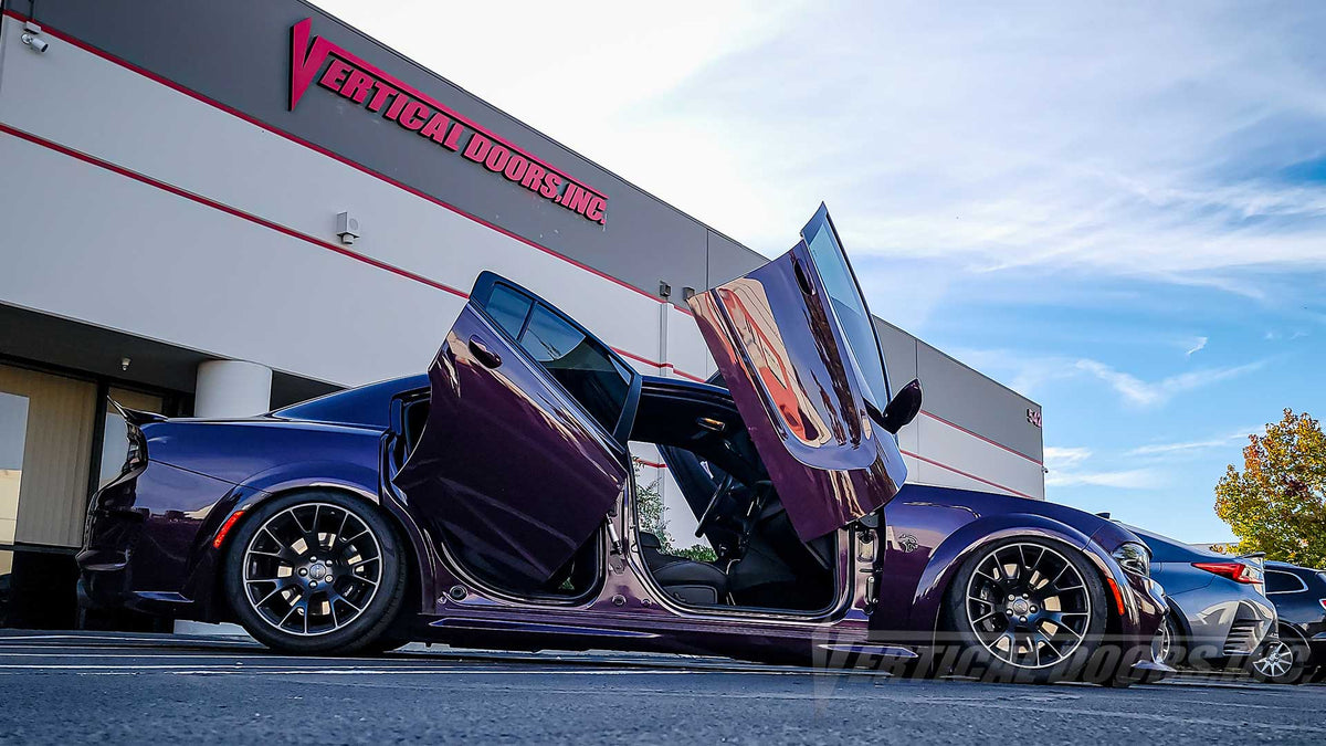 Vertical Doors Inc conversion kit for 2011–2022 Dodge Charger Rear - image 1