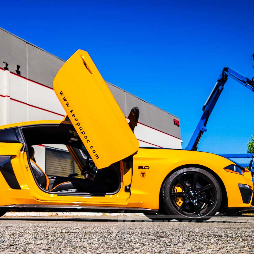 Vertical doors kit compatible Ford Mustang 2015-2023 + At your Home Installation