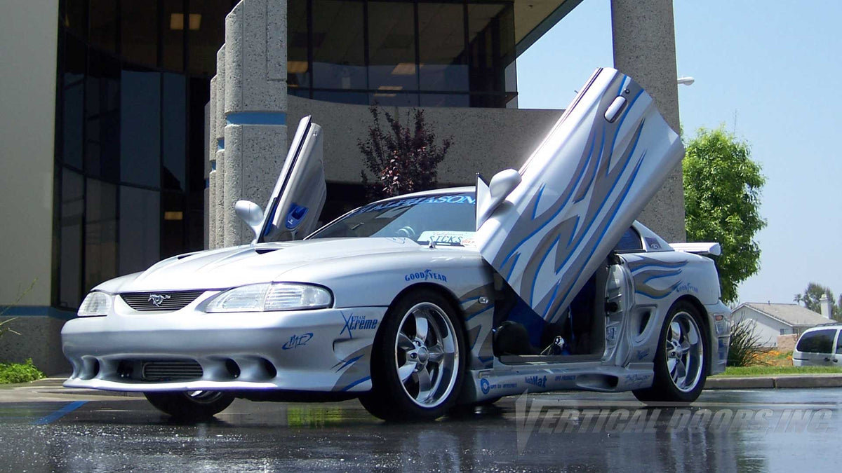 Vertical Doors Inc conversion kit for 1994–1998 Ford Mustang - image 1