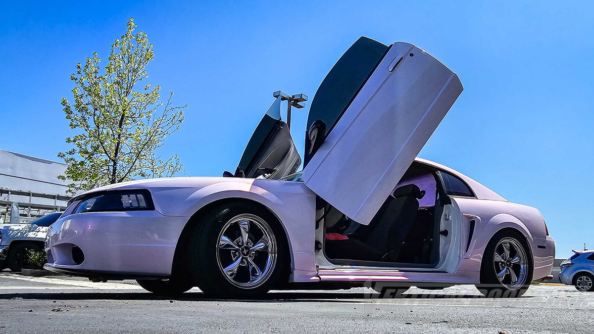 Vertical Doors Inc conversion kit for 1999–2004 Ford Mustang - image 1