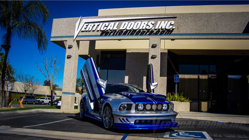 Vertical Doors Inc conversion kit for 2005–2010 Ford Mustang - image 1