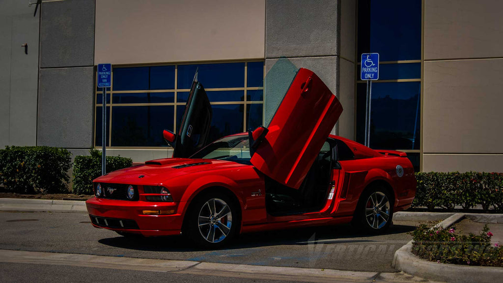 Vertical Doors Inc conversion kit for 2005–2010 Ford Mustang - image 3