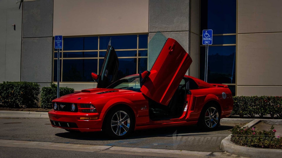 Vertical Doors Inc conversion kit for 2005–2010 Ford Mustang - image 3