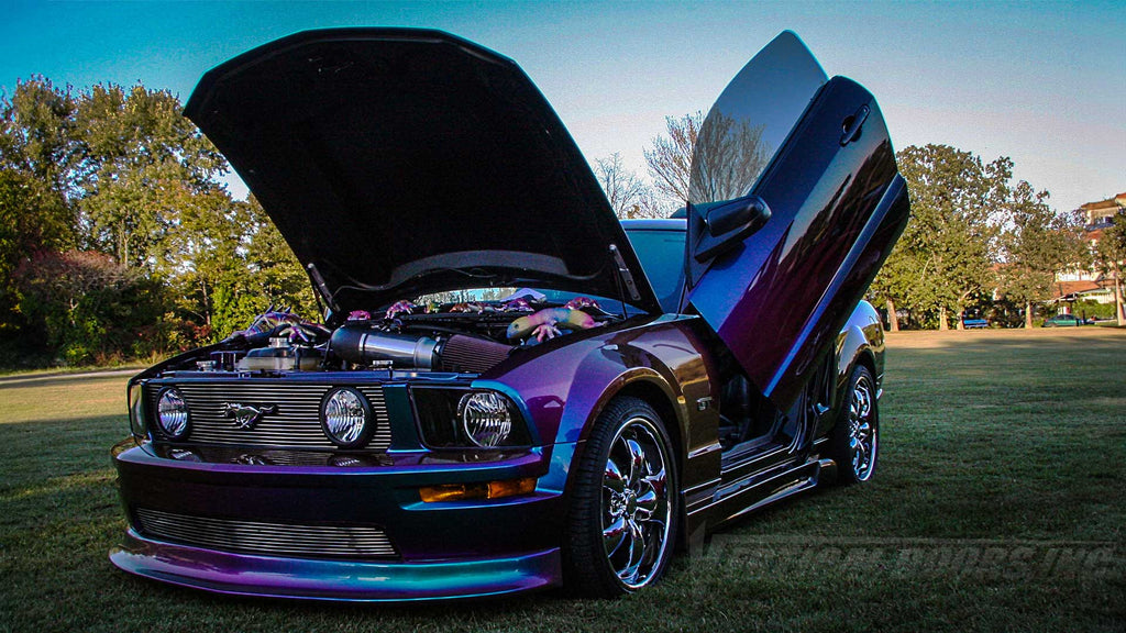Vertical Doors Inc conversion kit for 2005–2010 Ford Mustang - image 2