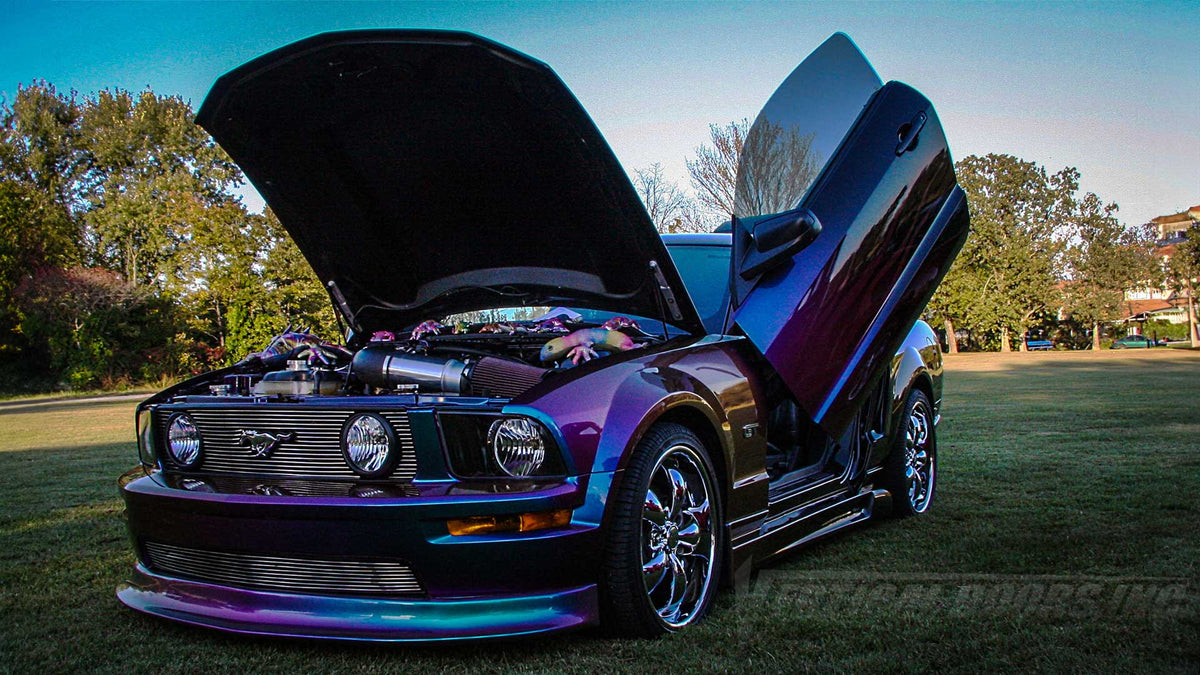 Vertical Doors Inc conversion kit for 2005–2010 Ford Mustang - image 2