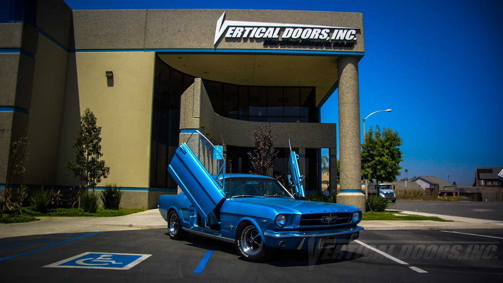 Vertical Doors Inc conversion kit for 1967–1968 Ford Mustang - image 1