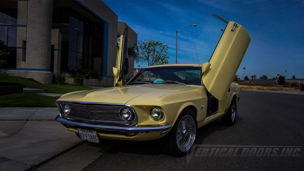 Vertical doors kit compatible Ford Mustang 1969-1970 special order kit