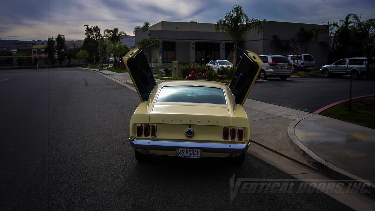 Vertical doors kit compatible Ford Mustang 1969-1970 special order kit