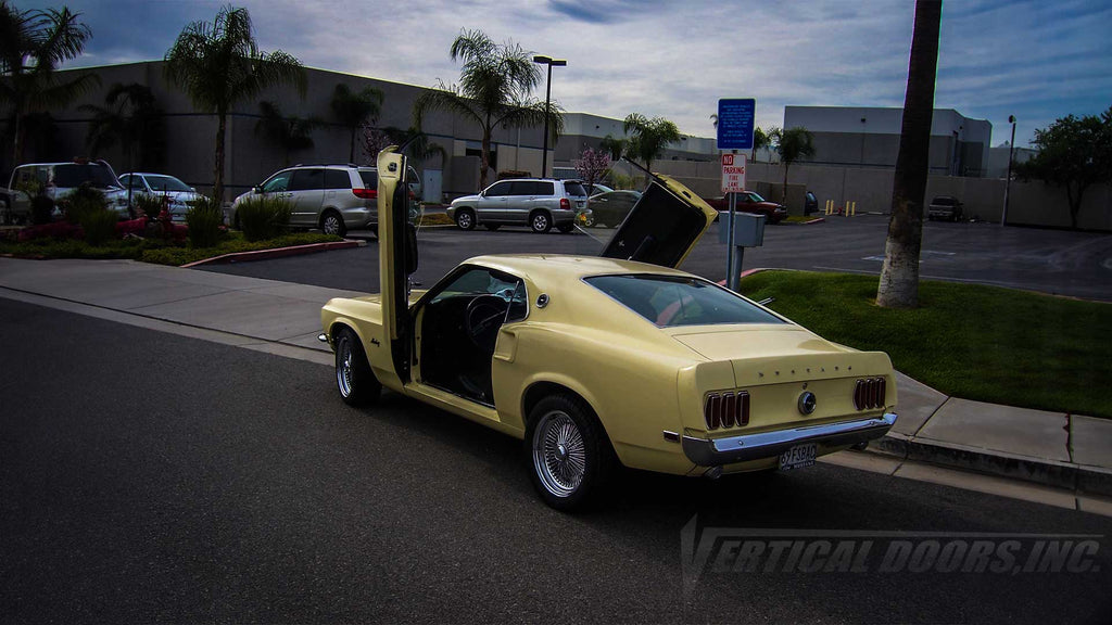 Vertical doors kit compatible Ford Mustang 1969-1970 special order kit