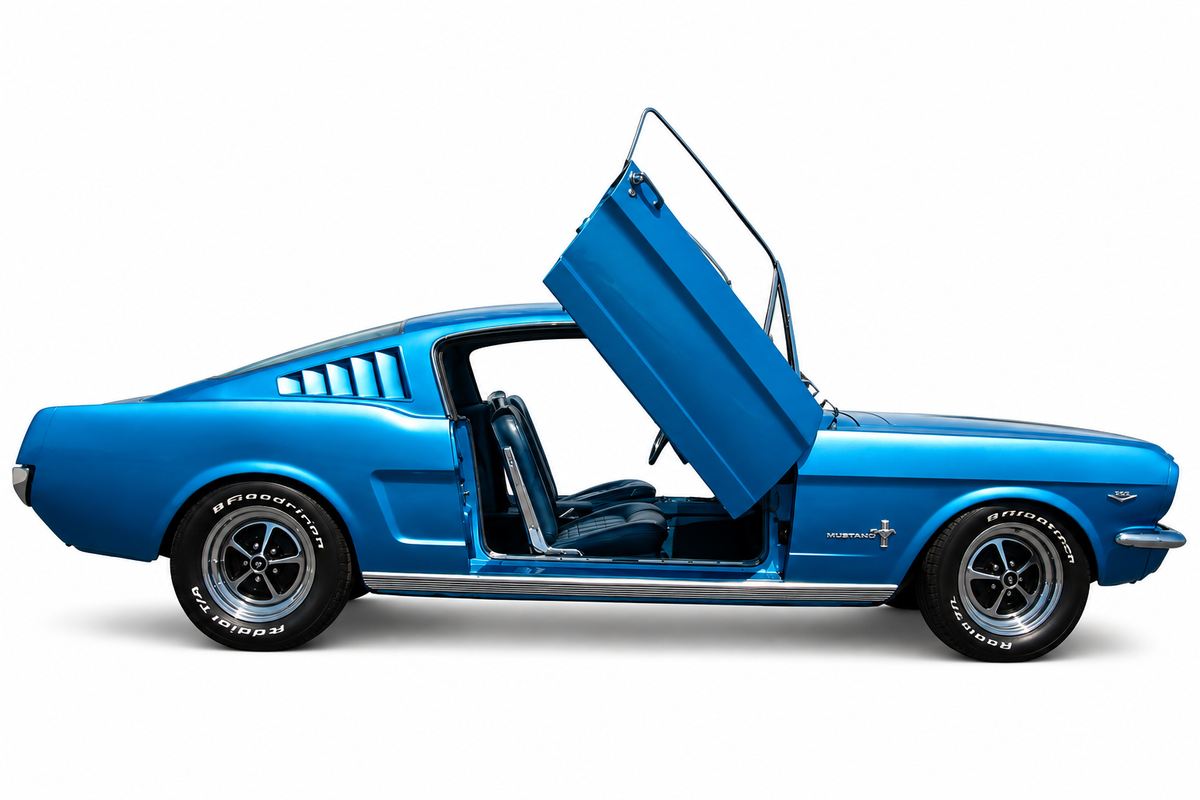 1967–1968 Ford Mustang Vertical Door Conversion Kit