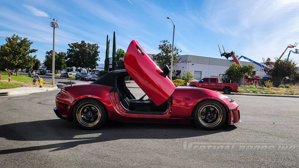 Vertical Doors Inc conversion kit for 2016–2023 Mazda MX-5 Miata - image 5