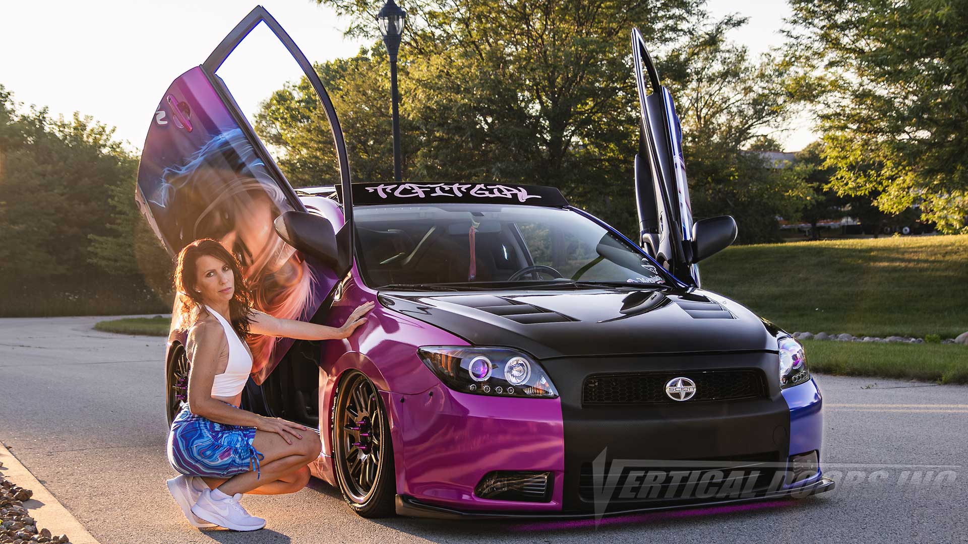 Vertical doors kit compatible Scion TC 2005-2010
