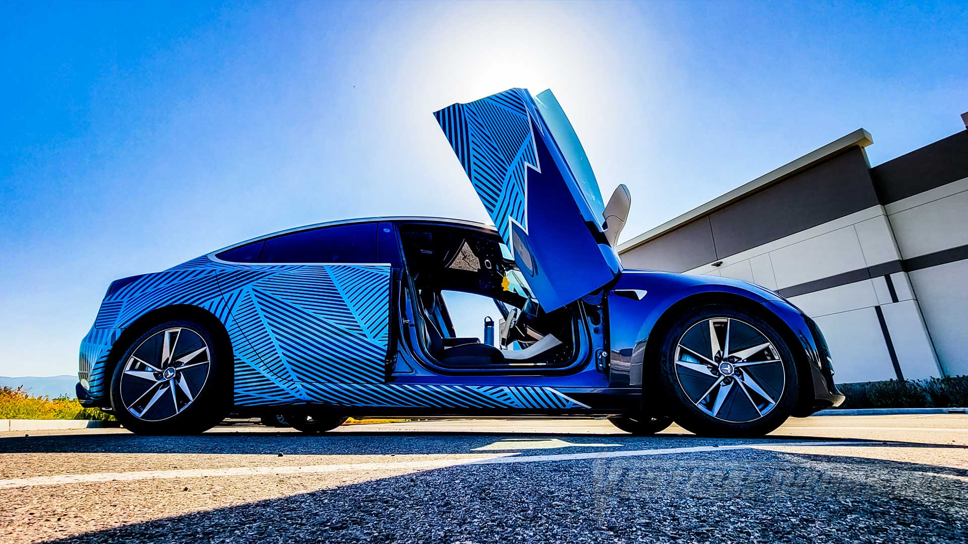 Vertical doors kit compatible Tesla Model 3 2017-2023