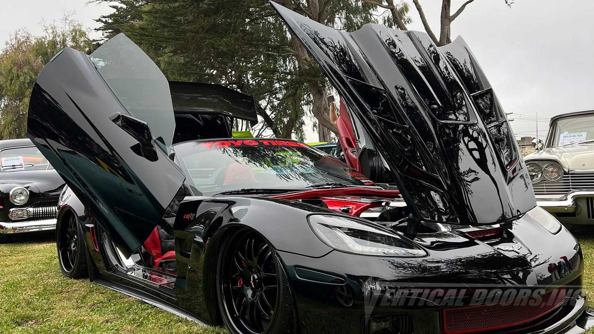 Vertical Doors Inc conversion kit for 2005–2013 Chevrolet Corvette C6 - image 2