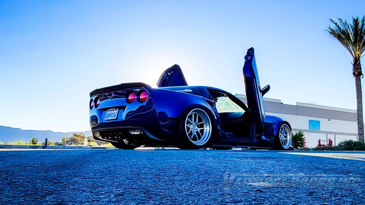 Vertical Doors Inc conversion kit for 2005–2013 Chevrolet Corvette C6 - image 3