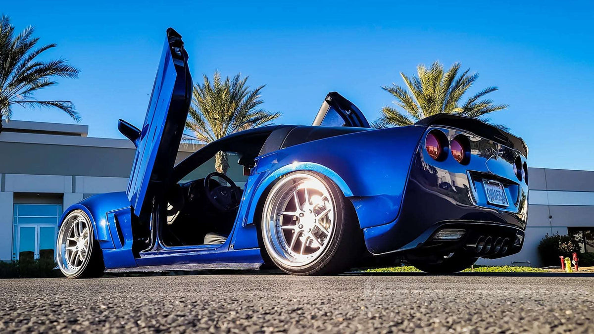 Vertical Doors Inc conversion kit for 2005–2013 Chevrolet Corvette C6 - image 4
