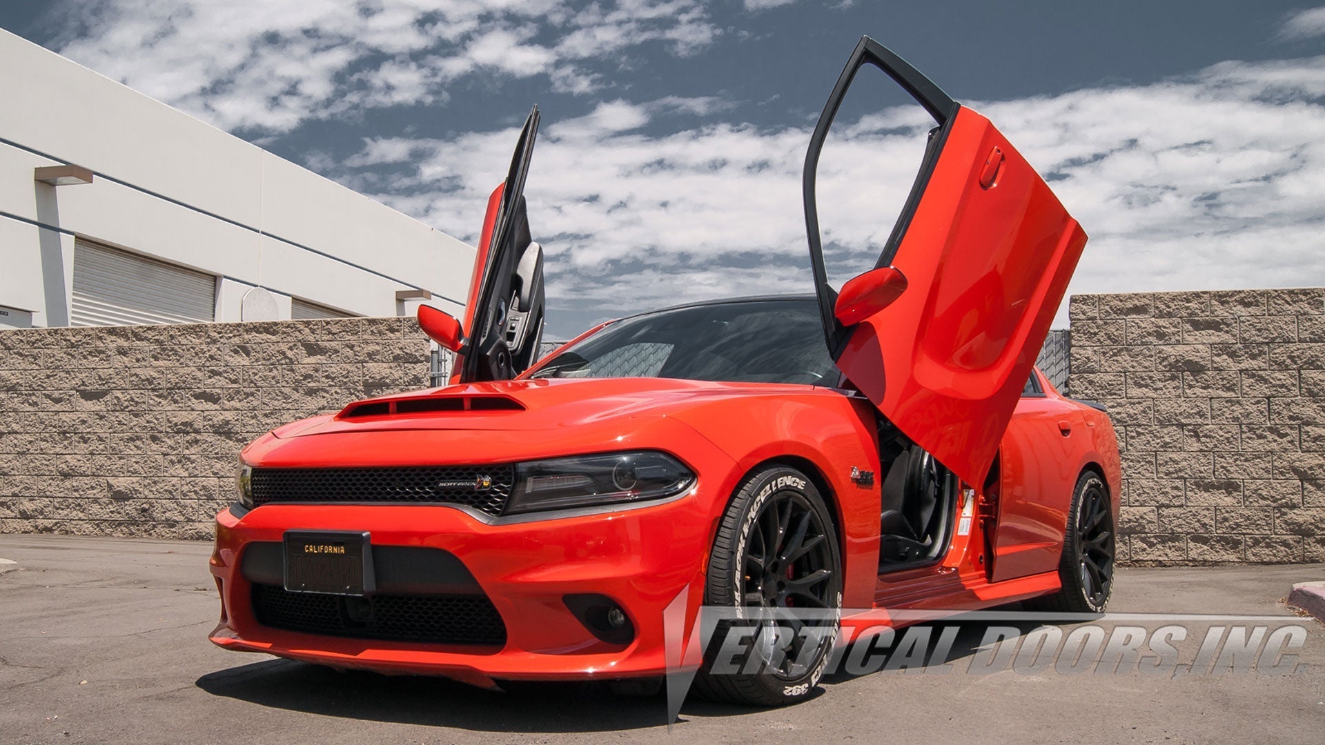 Vertical Doors Inc conversion kit for 2011–2023 Dodge Charger - image 1