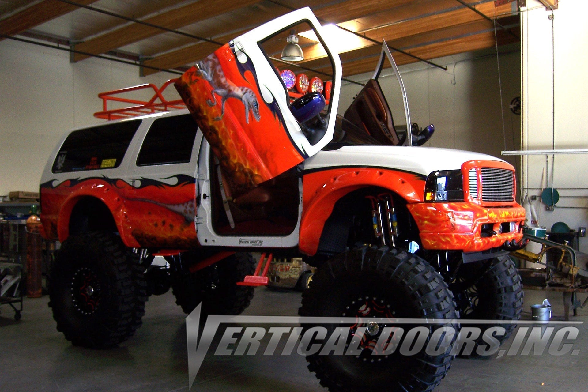 Vertical doors kit compatible Ford Excursion 2000-2005
