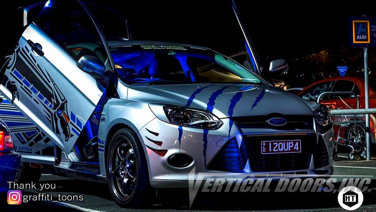 Vertical Doors Inc conversion kit for 2012–2019 Ford Focus - image 2