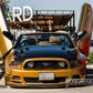 Vertical doors kit compatible Ford Mustang 2011-2014