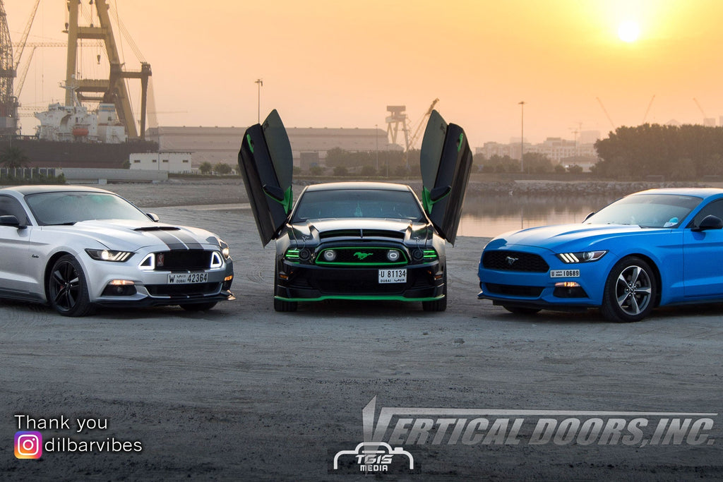 Vertical Doors Inc conversion kit for 2011–2014 Ford Mustang - image 4