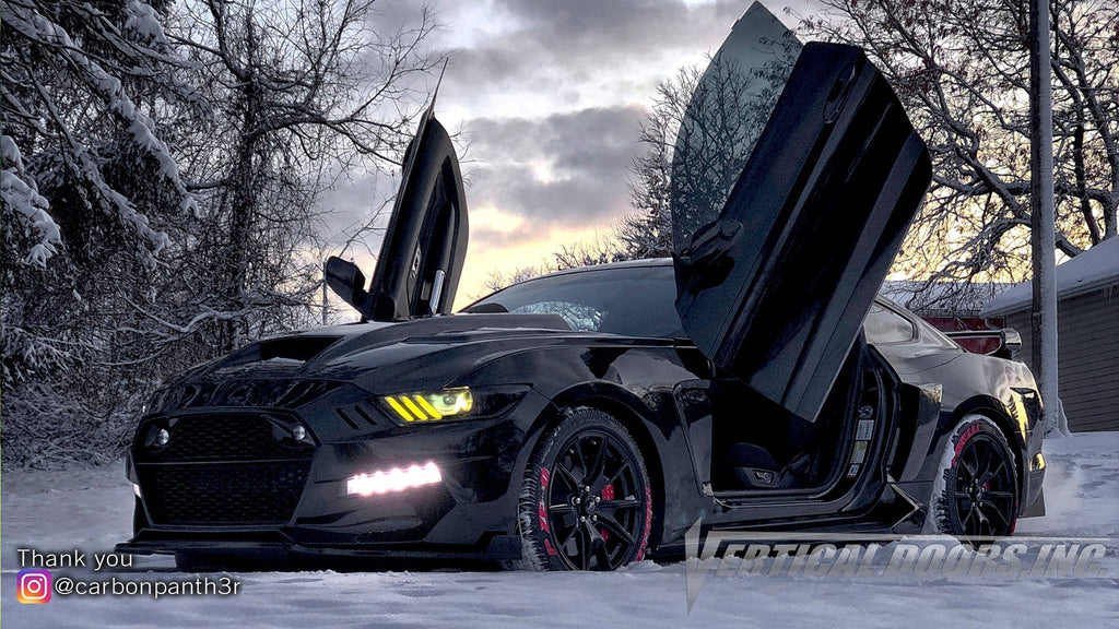 Vertical Doors Inc conversion kit for 2015–2023 Ford Mustang - image 4
