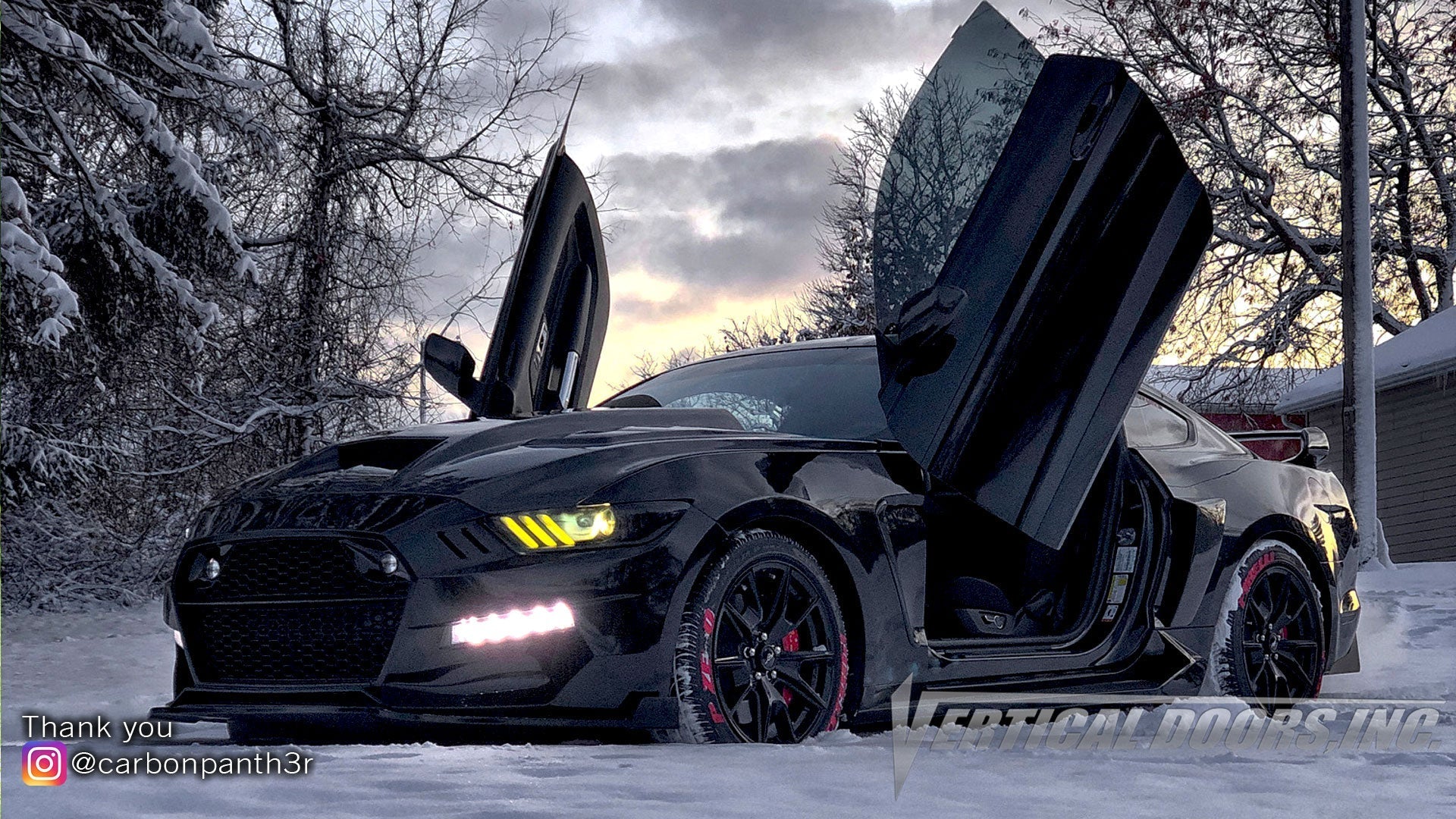 Vertical Doors Inc conversion kit for 2015–2023 Ford Mustang - image 4