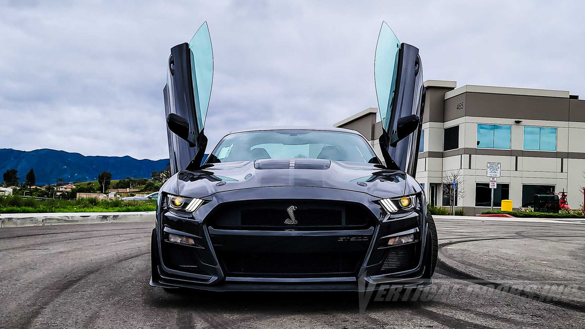 Vertical Doors Inc conversion kit for 2015–2023 Ford Mustang - image 2