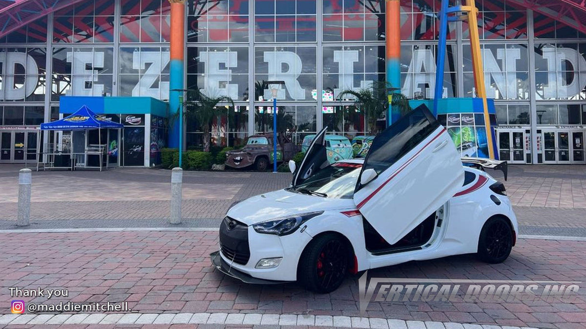 Vertical Doors Inc conversion kit for 2019–2023 Hyundai Veloster - image 2