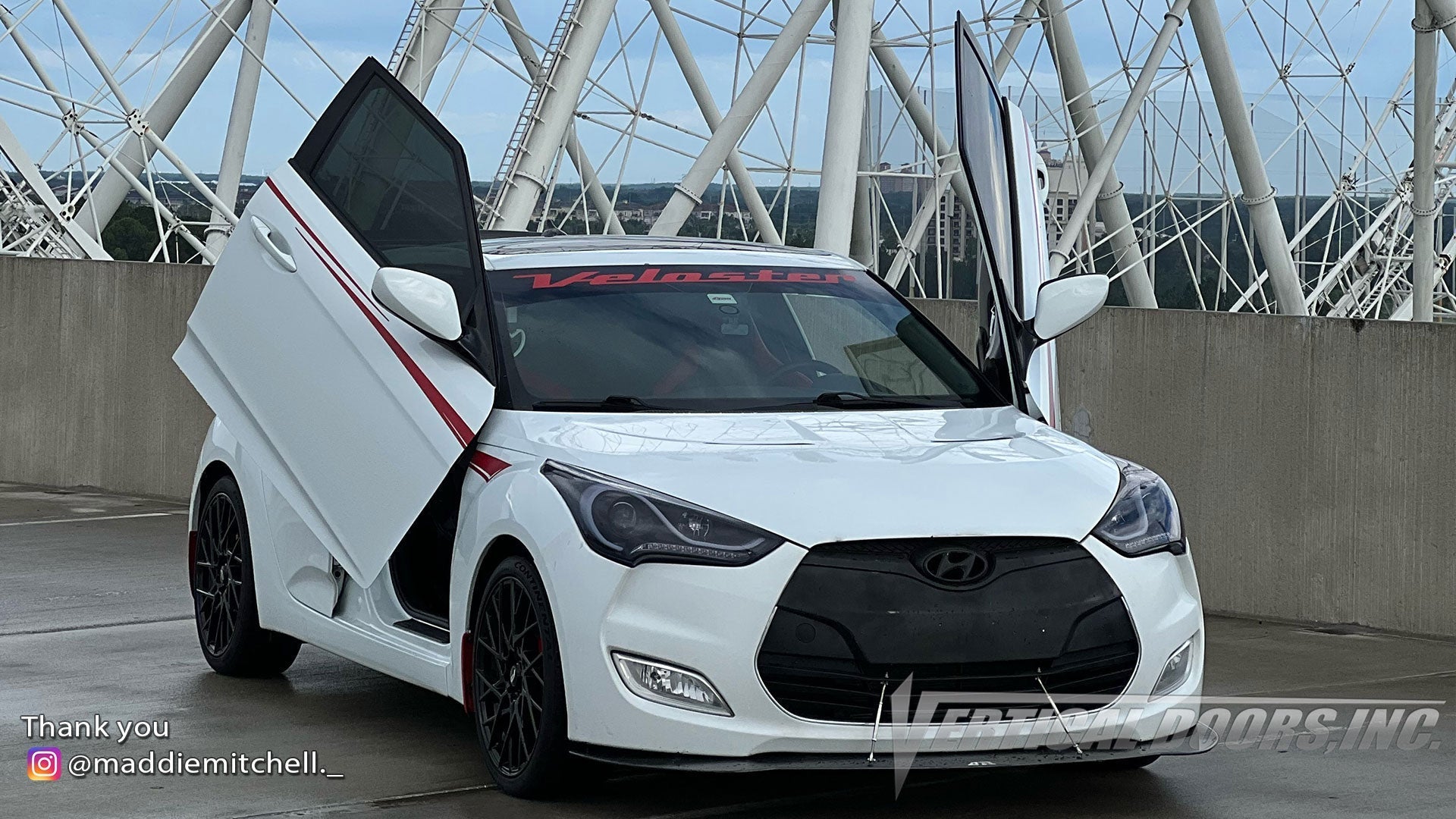 Vertical doors kit compatible Hyundai Veloster 2019-2023